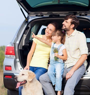 Family Adventure in SUV Rental